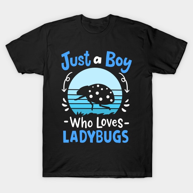 Ladybug Insect Ladybug Lover Retro T-Shirt by CreativeGiftShop